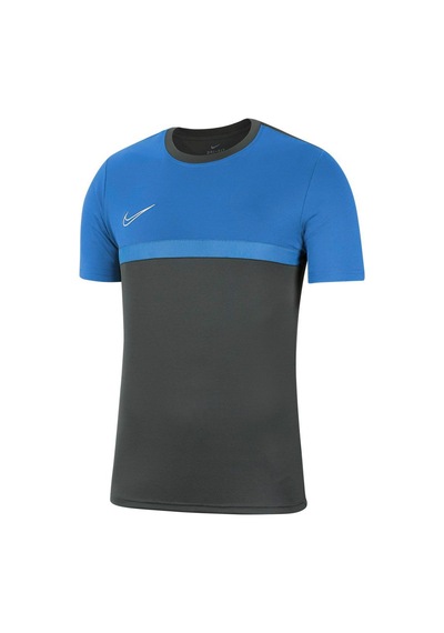 Nike Academy Pro Training Erkek Gri Yuvarlak Yaka Tişört Gri