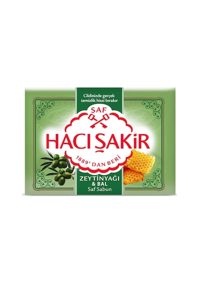 Hacı Şakir Zeytinyağı & Bal Kalıp Sabun 4x150 G 4 Adet Diğer