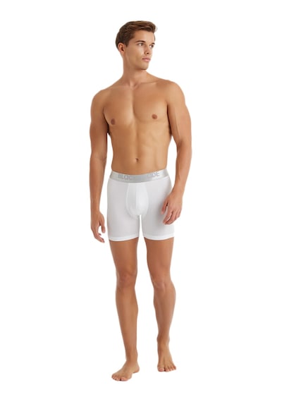 Blackspade Erkek Modal Elastan Boxer Silver 9303 Beyaz