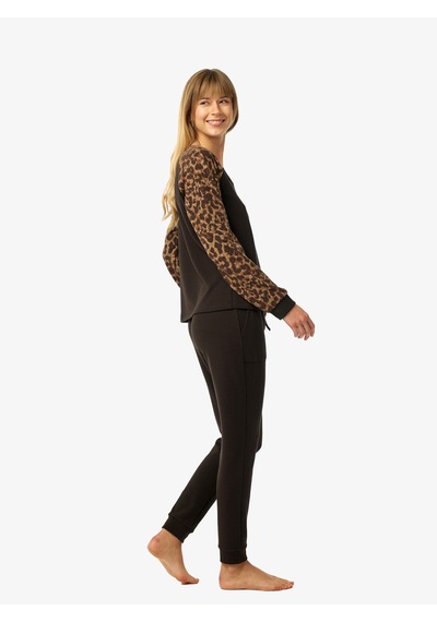 Blackspade Kadın Termal Pijama Takımı 52227 - Kahverengi
