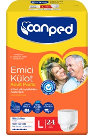 Canped Emici Külot Büyük Boy Large 24 lü