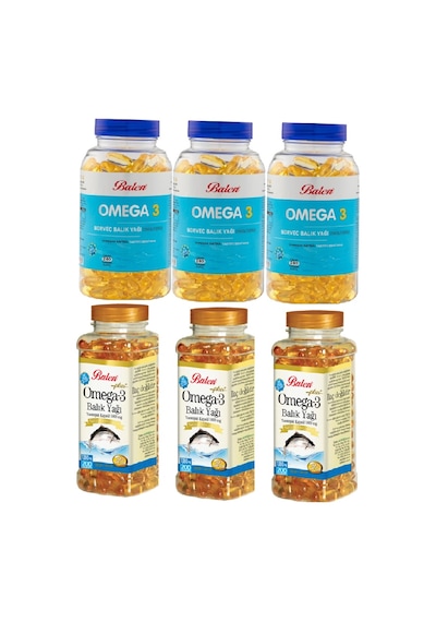 BALEN OMEGA 3 NORVEÇ BALIK YAĞI  YUM.KAP 1380MG*200- OMEGA 3 BAL
