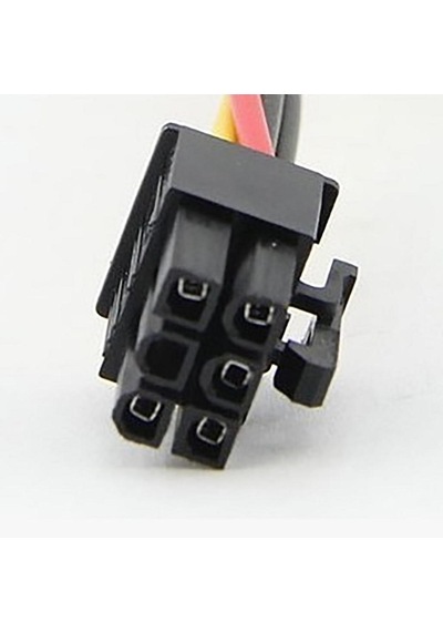 6 Pin 4 Pin Molex Sata Power Pci-E Ekran Kartı Kablosu
