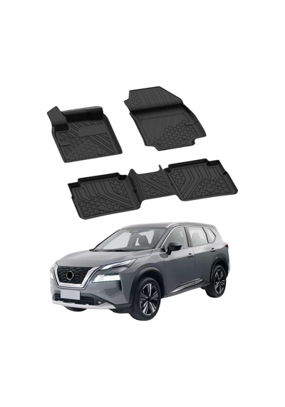 Nissan X-trail 2022-2024 İle Uyumlu 4.5d Araç Paspası Araç Özel Havuzlu Oto Paspası Tam Uyu