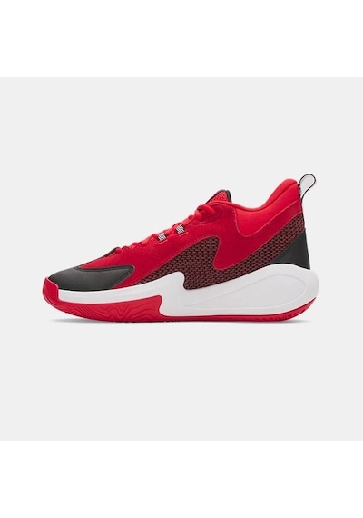 Under Armour Curry 3z 25 Suede Erkek Basketbol Ayakkabısı C-und000750e10600 Kırmızı