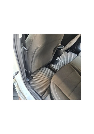 Kia Rio 2018-2023 Premium Eva Akıllı Oto Paspas-metal Topukluk Siyah