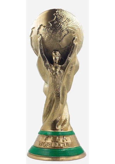 Flexıs Dünya Kupası Maketi 36.5 Cm Dev Boy Gold Kaplama
