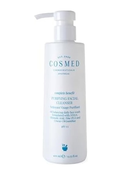 Cosmed Yağlı Ve Akne Eğilimli Ciltlere Özel Arındırıcı Yüz Temizleme Jeli Ph 5.5 400 Ml