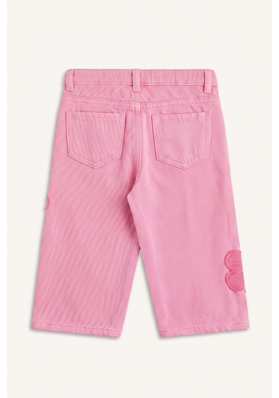 Defacto Çiçek Aplike Detaylı Wide Leg Jean Pantolon Kız Bebek I2164a526aupn253 Pembe-pn253 Defacto Çiçek Aplike Detaylı Wide Leg Jean Pantolon Kız Bebek I2164a526aupn253 Pembe-pn253