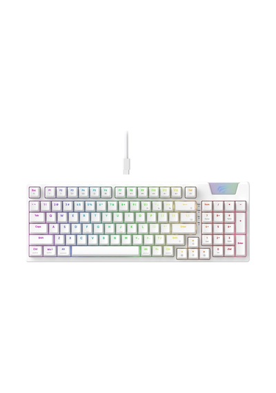 Kb885l Rgb Backlit Gaming Mekanik Klavye Beyaz