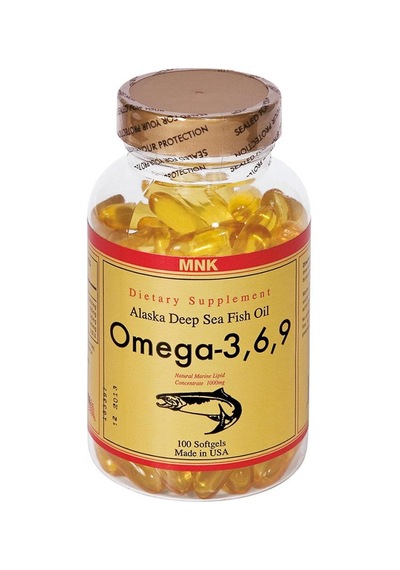 Mnk Omega 3-6-9 - 100 Softgel Balik Yaği