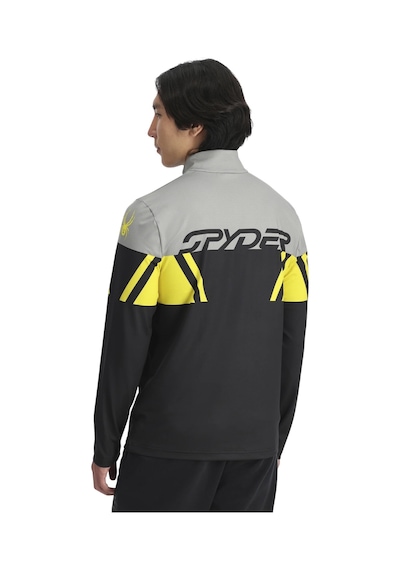 Spyder Spyder Podium 1/2 Zip Erkek Sarı İçlik Üst 12433 Çok Renkli