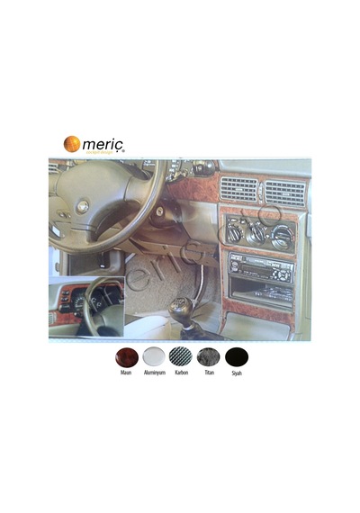 Meriç® Daewoo Cielo /Nexia Ön Torpido Kaplama 16 Parça 1995-1997 (530156195)