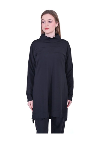 Invee İnvee Tunik Pantolon Takım 7022 Siyah
