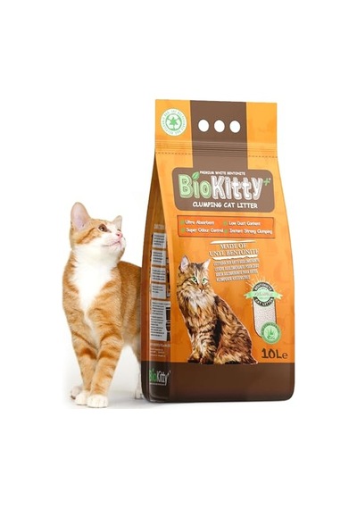 Biokitty Aloe Veralı Kedi Kumu 10 Litre