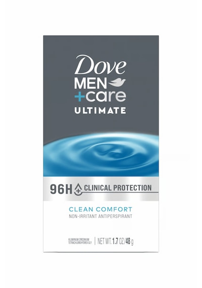Dove Men + Care Clinical Protection Clean Comfort Antiperspirant 96hr Deodorant 1.70 Oz 48 Gr
