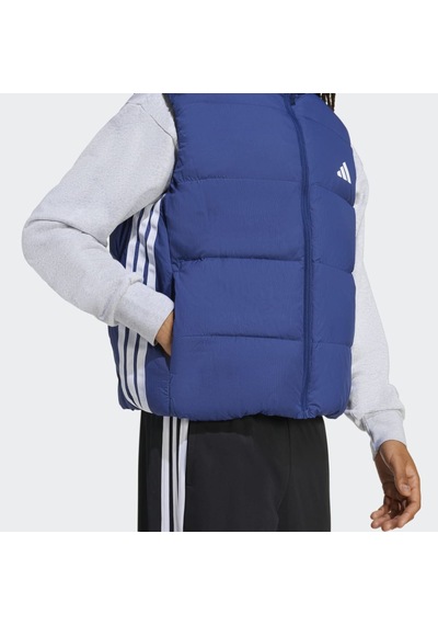 Adidas Jm4080 Ess 3s Puf D V Erkek Spor Yelek Mavi