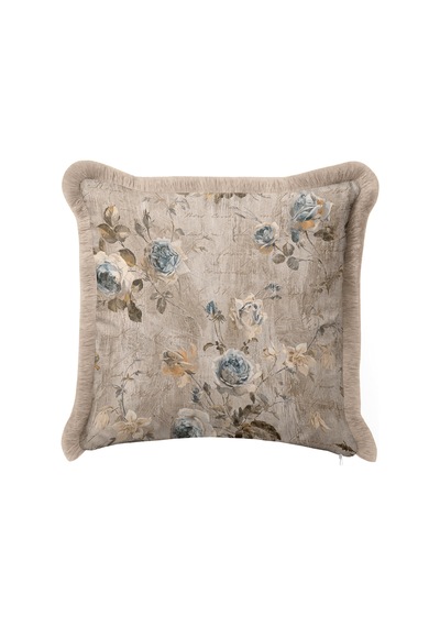 Vintage Çiçek Kadife Saçaklı Yastık Kılıfı-romantik Floral Country Mavi Krem Püsküllü Kırlent Kılıfı Gizli Rota Lime Vintage Çiçek Kadife Saçaklı Yastık Kılıfı-romantik Floral Country Mavi Krem Püsküllü Kırlent Kılıfı Gizli Rota Lime