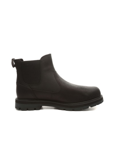Timberland Siyah Erkek Deri Bot Brıtton Road Mıd Chelsea Boot