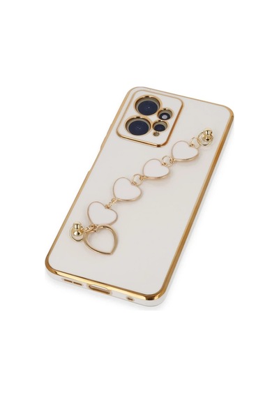 Xiaomi Redmi Note 12 4g Kılıf Esila Silikon - Beyaz Renkli