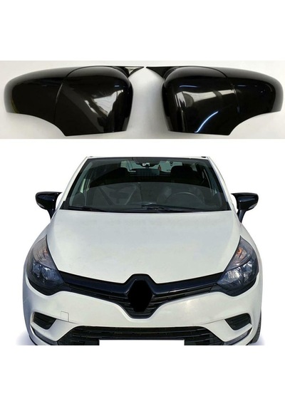 renault clio 4 siyah batman ayna kapagı