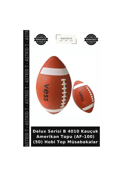 Delux Serisi B 4010 Kauçuk Amerikan Topu Af-100 50 Hobi Top Müsabakalar Çok Renkli