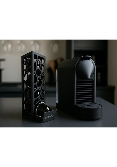 Nespresso Modern Kahve Kapsül Tutucu Siyah Çok Renkli