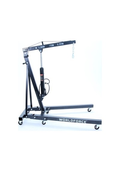 Worldforce 11458 1.5 Ton Katlanır Vinç Hidropnömatik Vinç