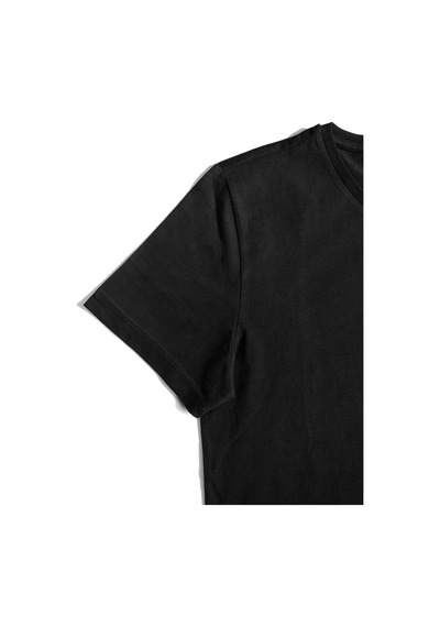 Siyah Kısa Kol Erkek Tshirt Dungeons And Dragons Rainbow Dice Sword Çok Renkli