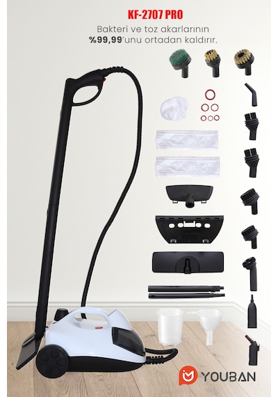 Youban KF2707 Pro Buharlı Temizlik Makinesi