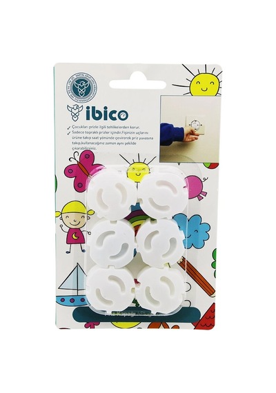 Çocuk Kilidi Priz Kapağı - 6'lı Paket - Elektrik Koruyucu