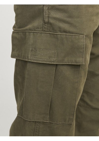 Jack & Jones Erkek Pamuklu Kargo Pantolon - Kane - 12258150 Yeşil