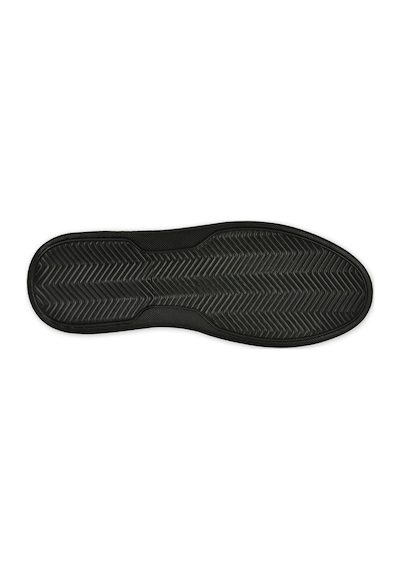 Hatemoğlu Casual Bağcıklı Erkek Deri Sneakers - Siyah