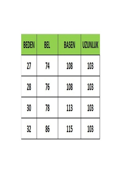 Kene Jeans Kadın Mavi İşlemli Kemer Zincirli Bol Paça Kot Pantolon Mavi