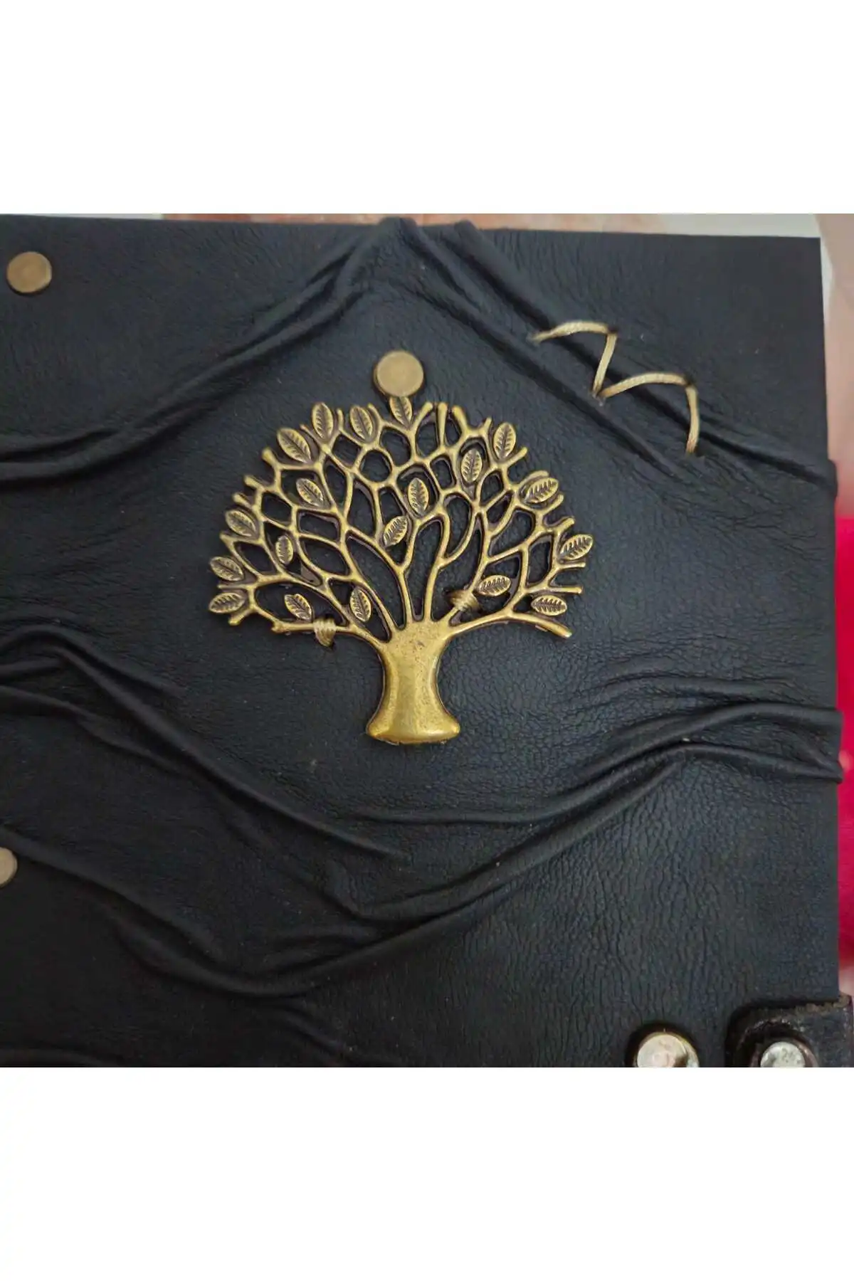 Hayat Ağacı Doğaçlama El Yapımı Hakiki Deri Şamua Kağıt Eskitme Hediyelik Anı Günlük Ajanda Defter Açık Kahverengi Hayat Ağacı Doğaçlama El Yapımı Hakiki Deri Şamua Kağıt Eskitme Hediyelik Anı Günlük Ajanda Defter Açık Kahverengi
