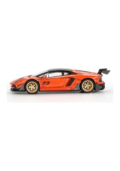 1/64 Lb Works Lamborghini Aventador Limited Edition Orange Mdx 2025