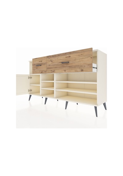 Kronos Konsol 6 Raflı 2 Çekmeceli Tek Kapaklı 176x59x99 Aytaşı-a Aytaşı-aytaşı/çam Kronos Konsol 6 Raflı 2 Çekmeceli Tek Kapaklı 176x59x99 Aytaşı-a Aytaşı-aytaşı/çam