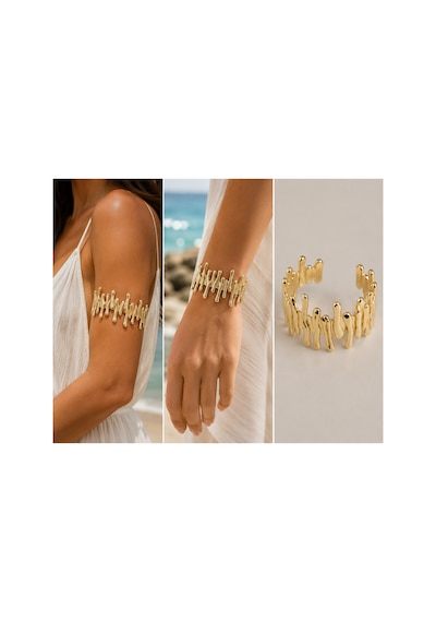 Nylis Gold Tasarım Çok Kullanışlı Bilezik & Pazu Kelepçe Takısı - Kelepçe Bilezik Üst Kol Bileziği Bohem Altın Kolluk Pazu Takısı Bileklik Lacivert Nylis Gold Tasarım Çok Kullanışlı Bilezik & Pazu Kelepçe Takısı - Kelepçe Bilezik Üst Kol Bileziği Bohem Altın Kolluk Pazu Takısı Bileklik Lacivert