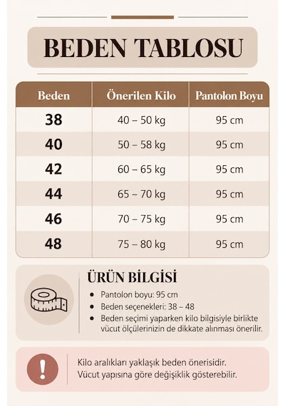 Milera Kadın Beyaz Yüksek Lastikli Boru Paça Önü Dikiş Detaylı Cepli Puf Skuba Kumaş Pantolon Beyaz - 943919175 Beyaz