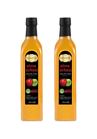 Hanzade Bitkisel Elma Sirkesi 2 x 500 ML