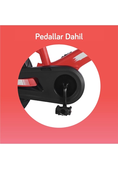 Smartrike Xtend 3'ü 1 Arada Büyüyen Çocuk Bisikleti, 3-7 Yaş İçin Dengeden Pedala Eğitim Bisikleti Kırmızı