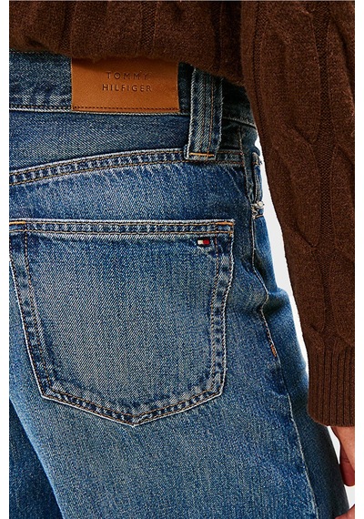 Tommy Hilfiger Bayan Kot Pantolon Ww0ww46731 1a5 Mavi Mavi