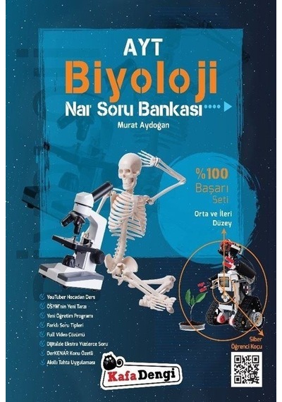 AYT Biyoloji Nar Soru Bankası  -  Orta ve İleri Düzey -  Kafa Dengi