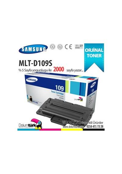 Samsung Uyumlu Mlt-d109s  Toner