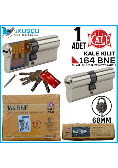 164 Bne 68 Mm Nikel Bilyalı Silindir - Emniyet Kartlı
