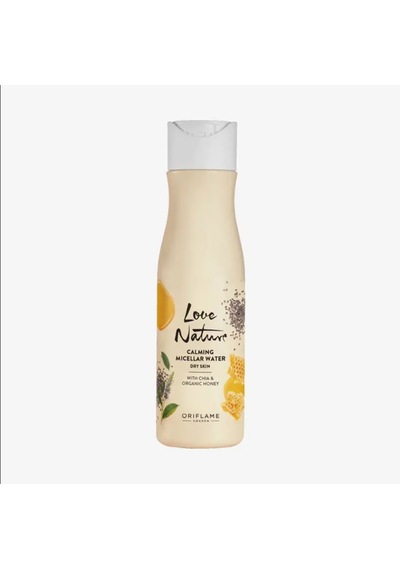 Love Nature Chia Ve Organik Bal İçeren Micellar Yüz Temizleme Suyu
