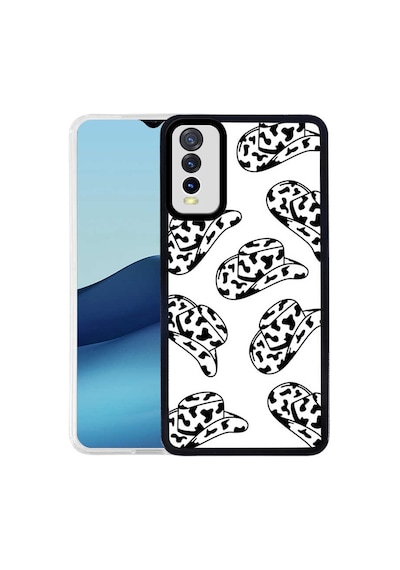 Zore Vivo Y20s Kılıf Ogaa M-fit Desenli Kapak - Hat No5