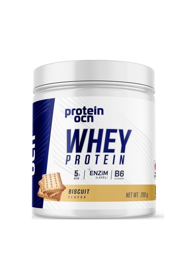 Proteinocean Whey Protein Bisküvi 200 Gr + Kolajen Ahududu - 6 Farklı Bileşen İlaveli 150 Gr 2 Li Set Diğer
