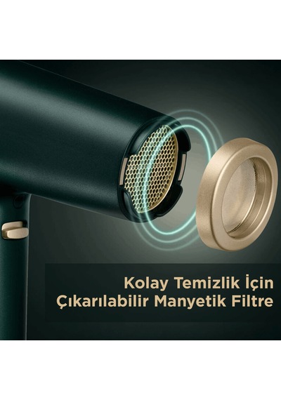 BaByliss Air Power Pro Dijital 1700w Motor İyon Etkili Yüksek Hızlı 4 Isı Ayarlı Saç Kurutma Makinesi D6555de