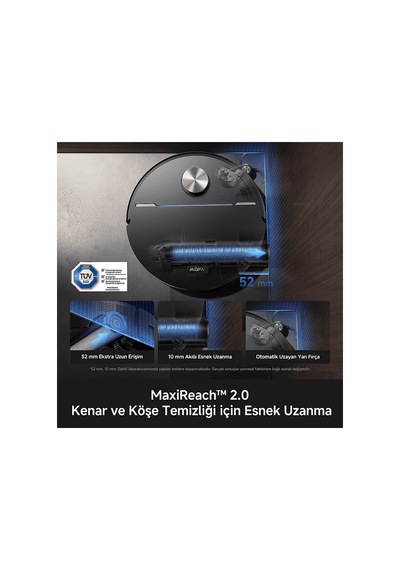 Mova Z70 Ultra Roller Complete Robot Süpürge Siyah